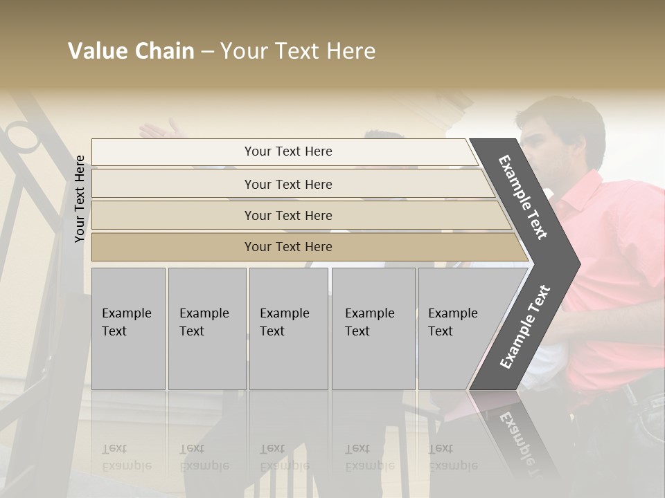 Mobile Businessman New PowerPoint Template