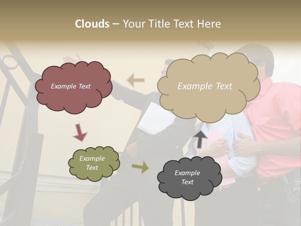 Mobile Businessman New PowerPoint Template