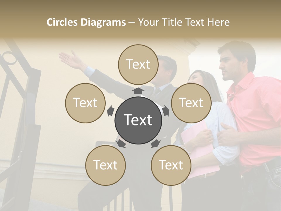 Mobile Businessman New PowerPoint Template