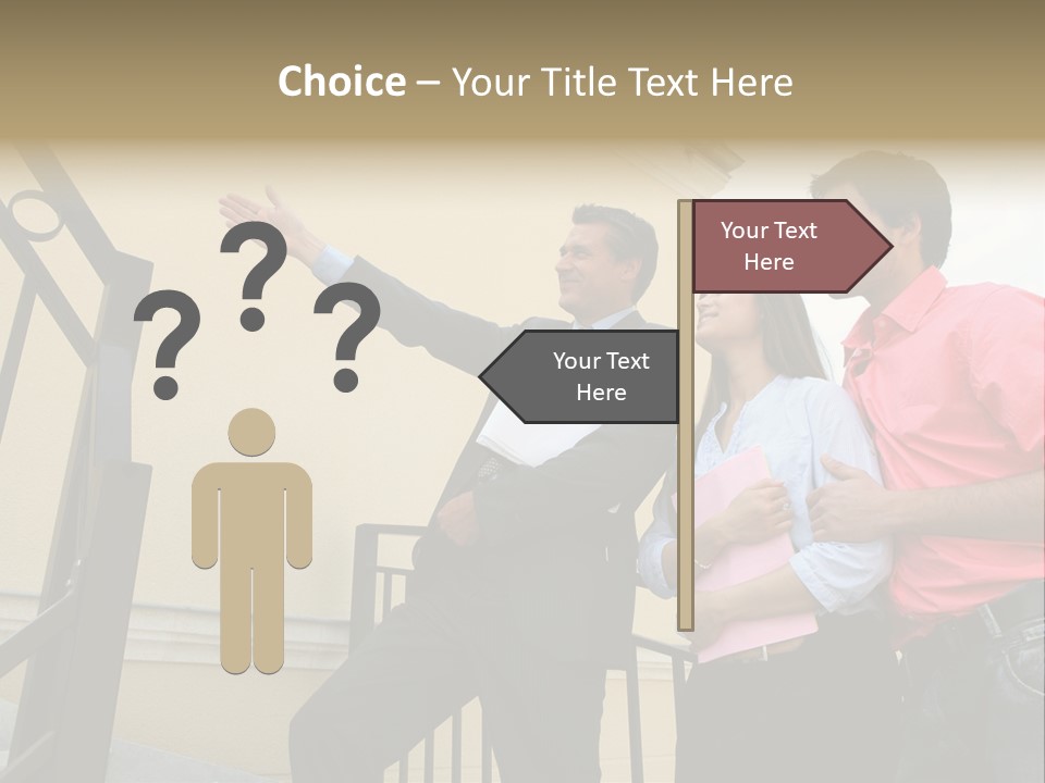 Mobile Businessman New PowerPoint Template