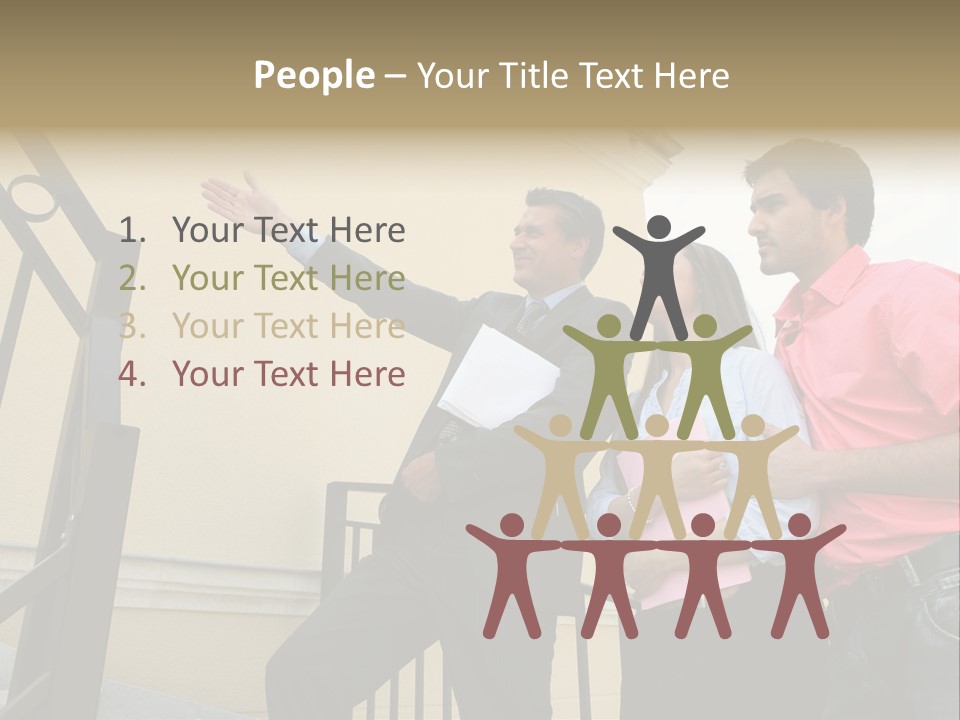 Mobile Businessman New PowerPoint Template