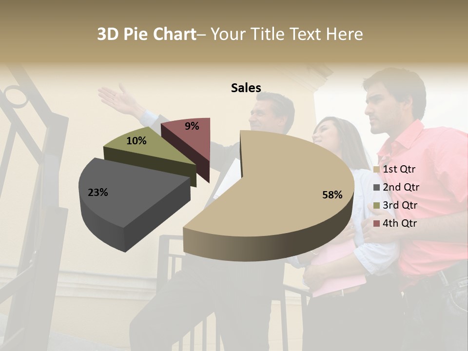 Mobile Businessman New PowerPoint Template