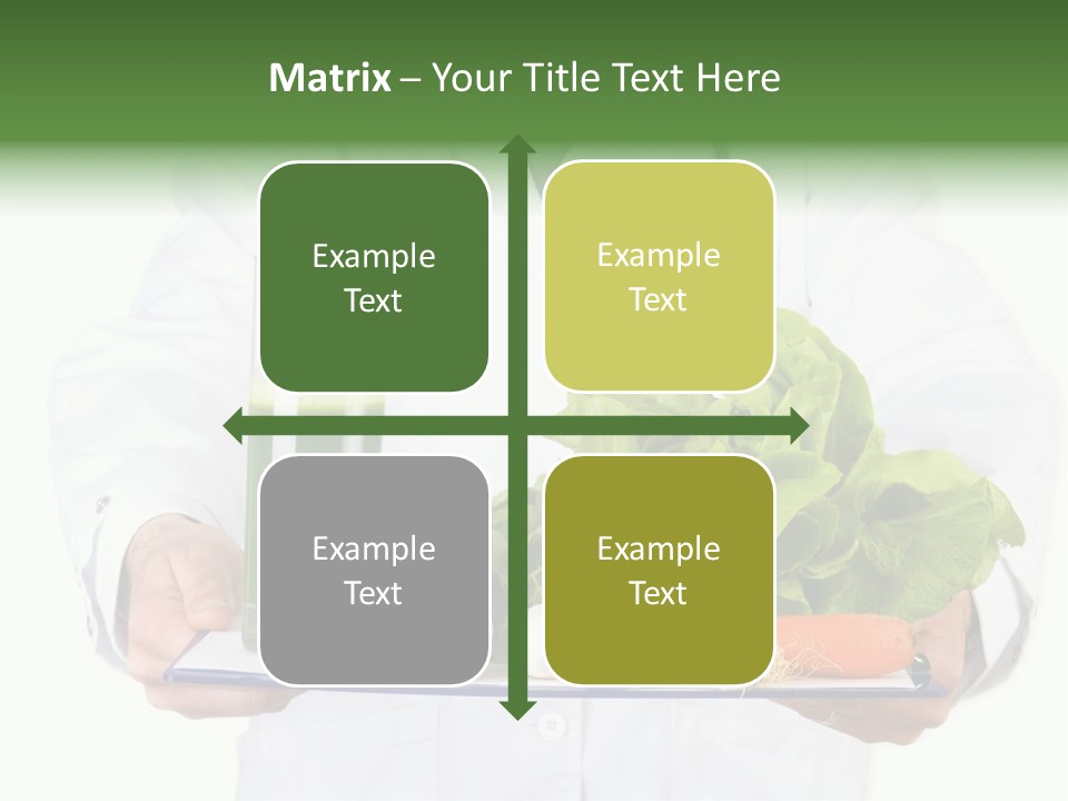 Hospital Fresh Fruit Uniform PowerPoint Template