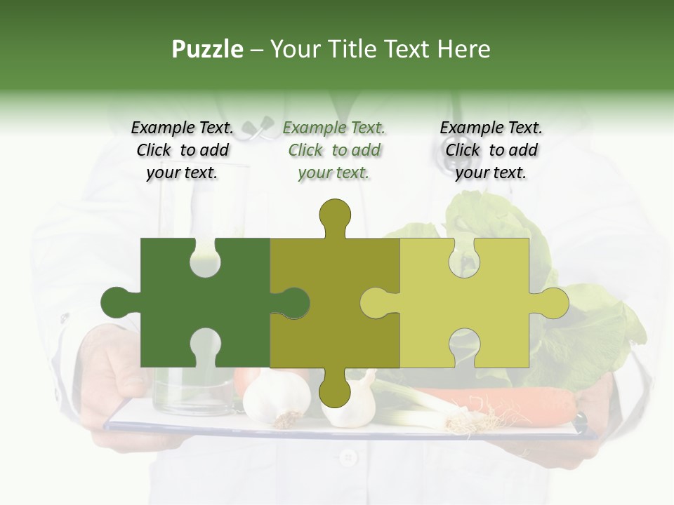 Hospital Fresh Fruit Uniform PowerPoint Template