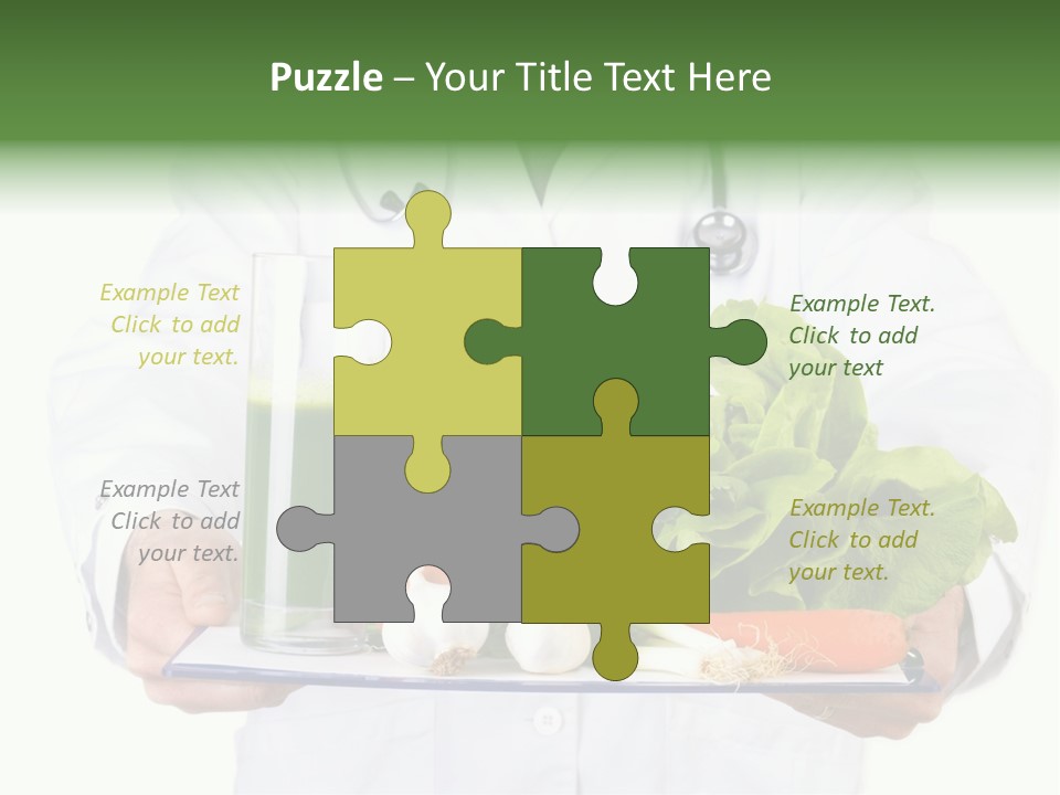 Hospital Fresh Fruit Uniform PowerPoint Template