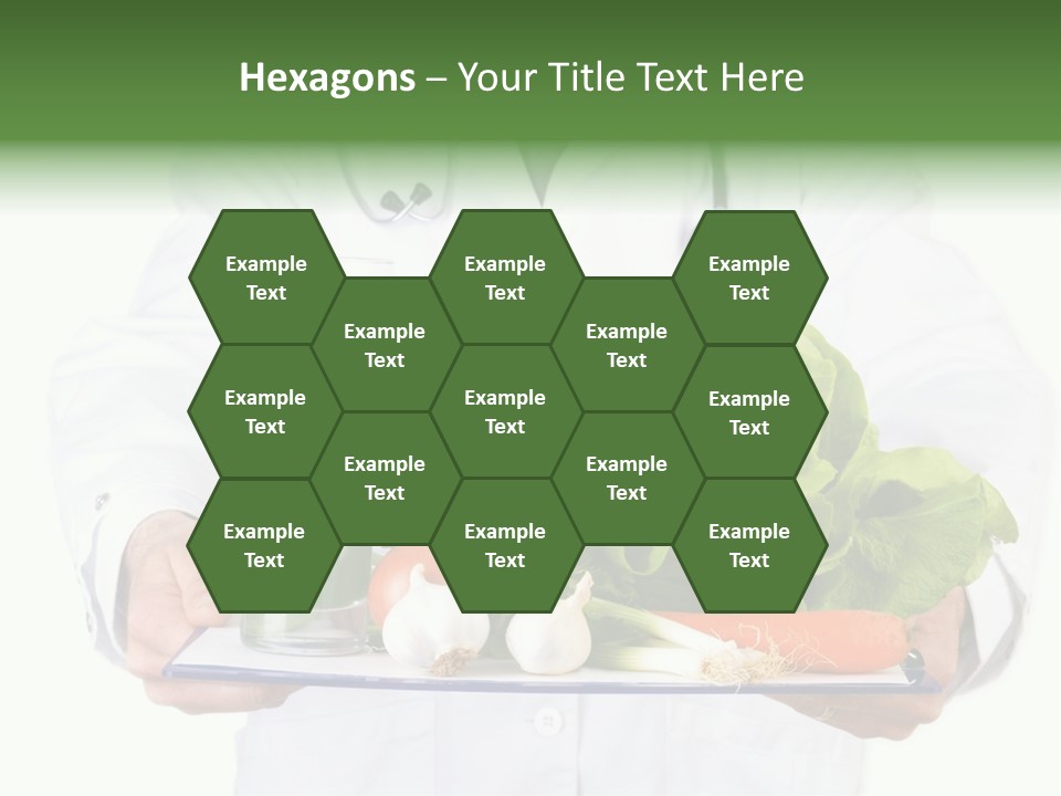 Hospital Fresh Fruit Uniform PowerPoint Template