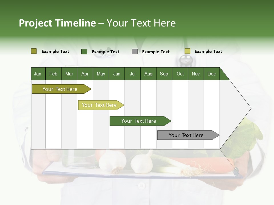 Hospital Fresh Fruit Uniform PowerPoint Template