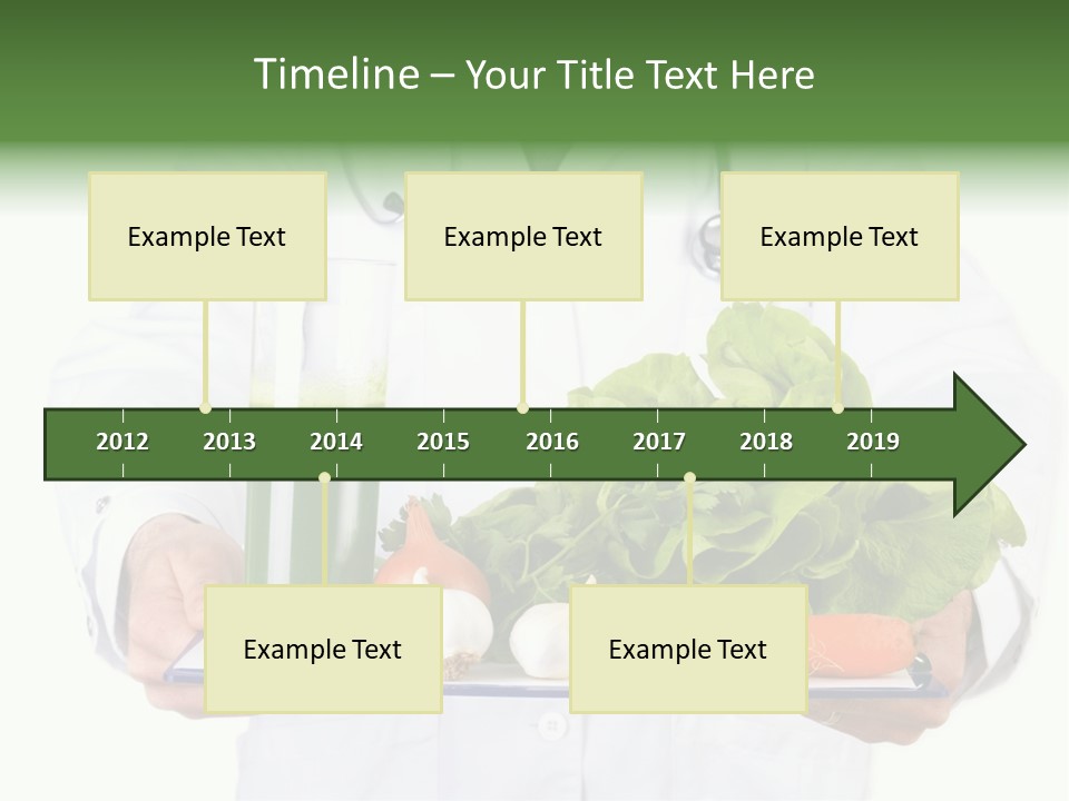 Hospital Fresh Fruit Uniform PowerPoint Template