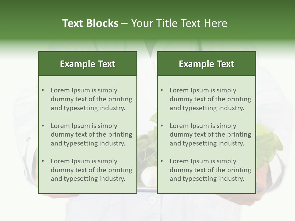 Hospital Fresh Fruit Uniform PowerPoint Template