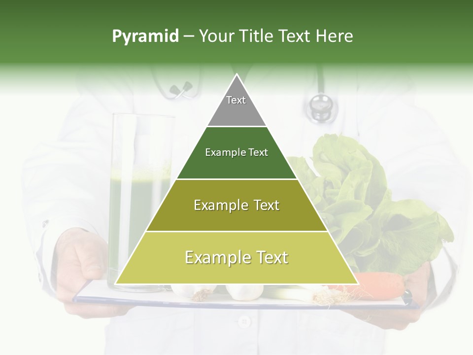 Hospital Fresh Fruit Uniform PowerPoint Template