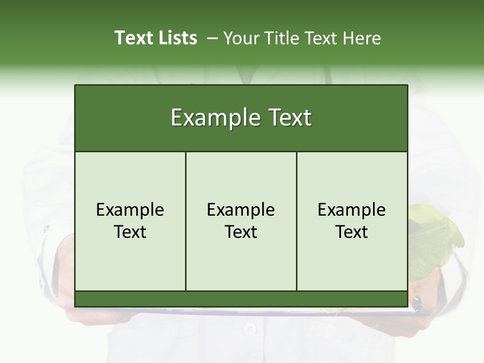 Hospital Fresh Fruit Uniform PowerPoint Template