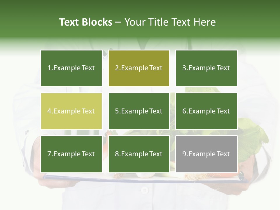 Hospital Fresh Fruit Uniform PowerPoint Template