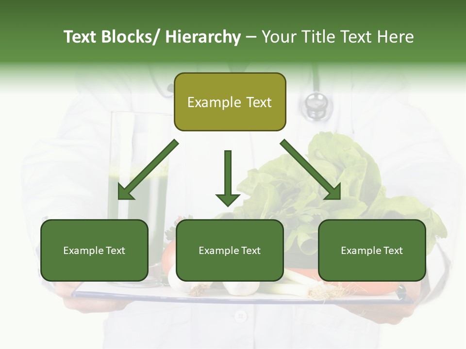 Hospital Fresh Fruit Uniform PowerPoint Template