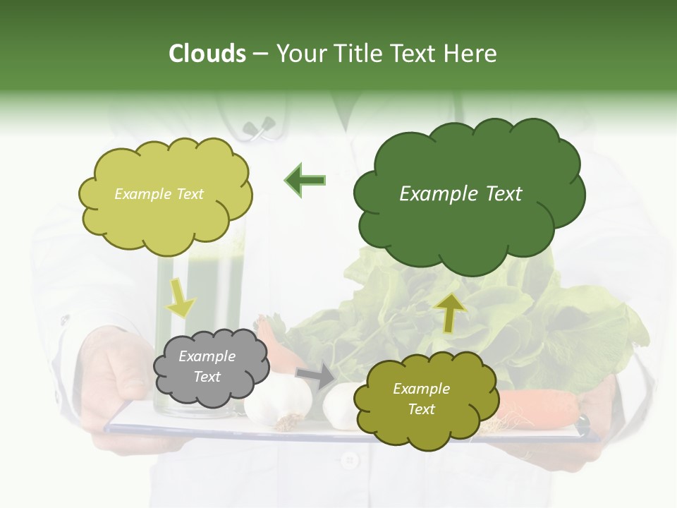 Hospital Fresh Fruit Uniform PowerPoint Template
