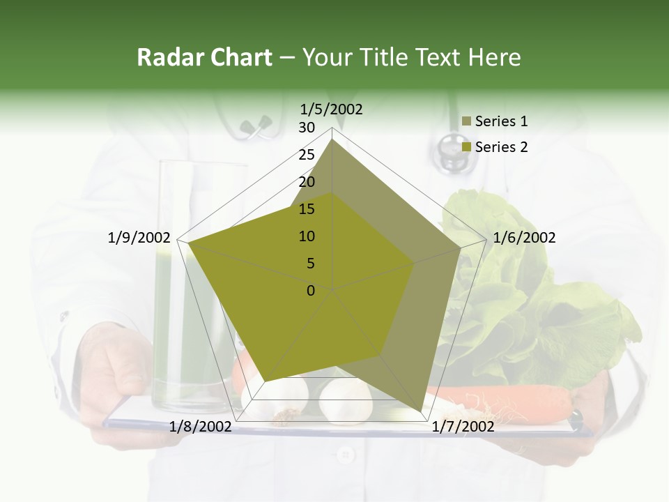 Hospital Fresh Fruit Uniform PowerPoint Template