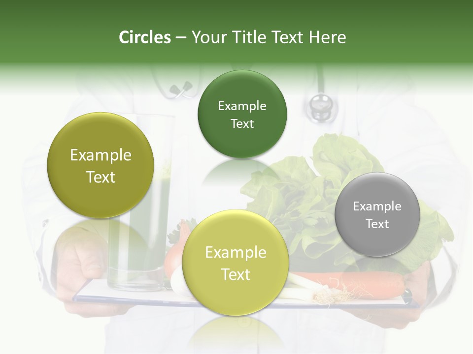 Hospital Fresh Fruit Uniform PowerPoint Template