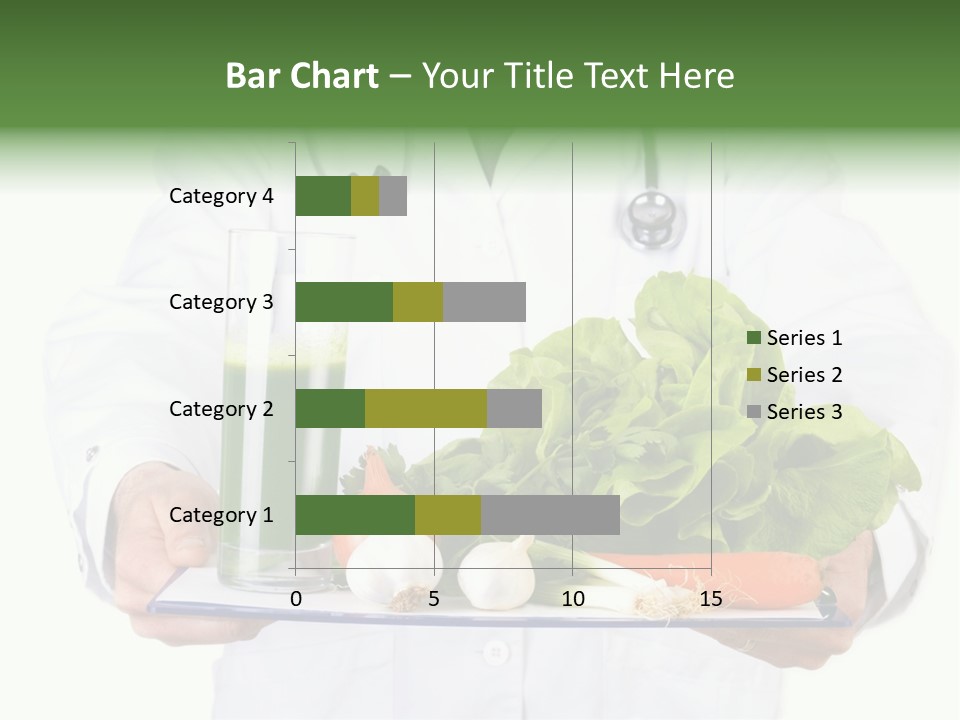 Hospital Fresh Fruit Uniform PowerPoint Template