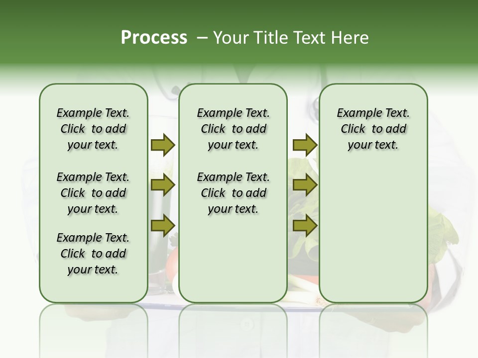 Hospital Fresh Fruit Uniform PowerPoint Template