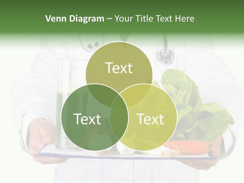 Hospital Fresh Fruit Uniform PowerPoint Template