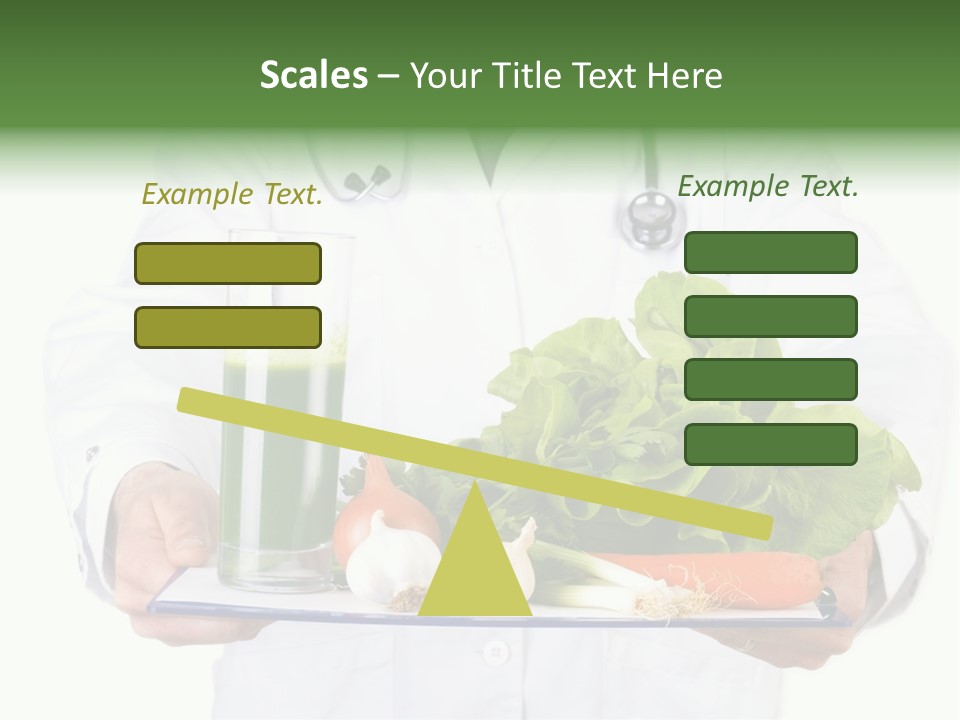 Hospital Fresh Fruit Uniform PowerPoint Template