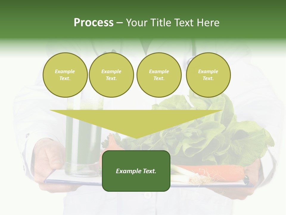 Hospital Fresh Fruit Uniform PowerPoint Template