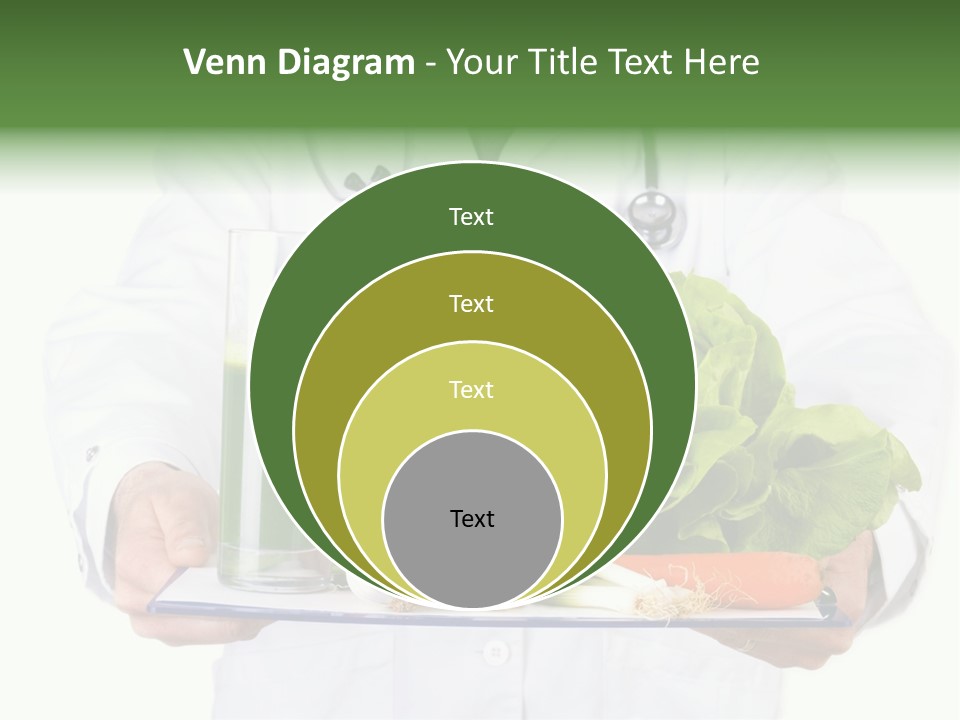 Hospital Fresh Fruit Uniform PowerPoint Template