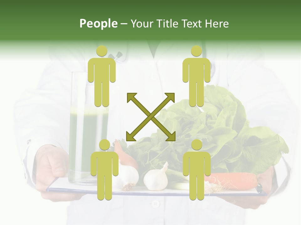 Hospital Fresh Fruit Uniform PowerPoint Template