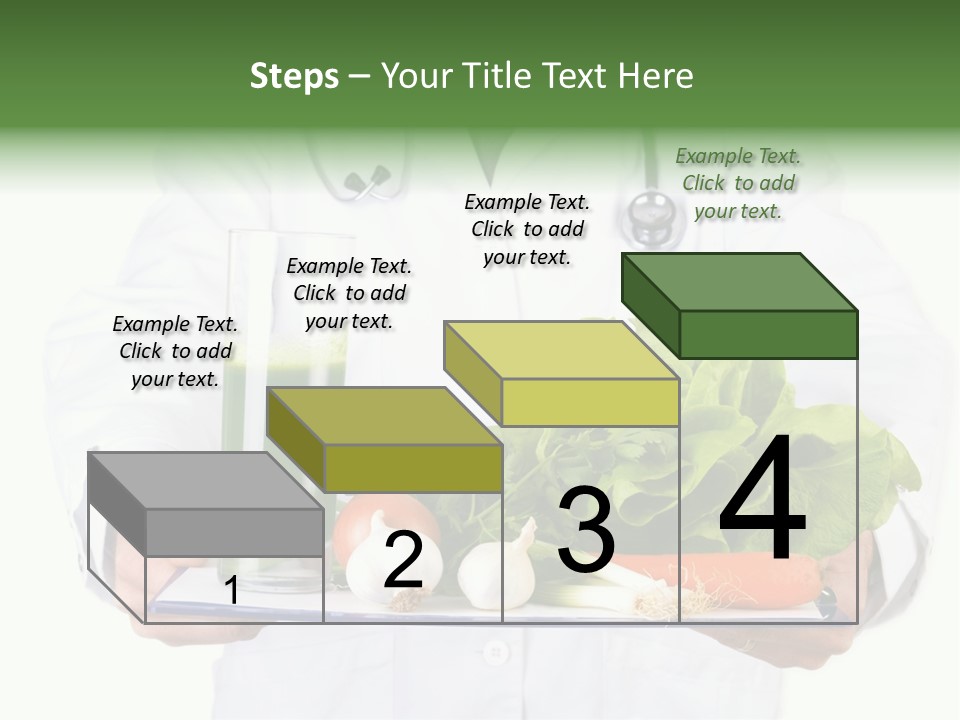 Hospital Fresh Fruit Uniform PowerPoint Template