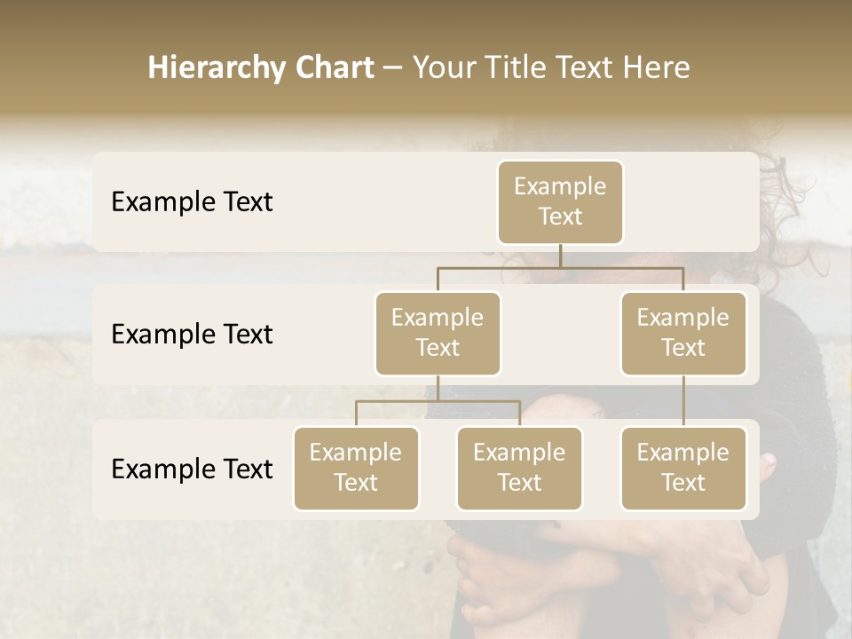 Girl Outdoor Homeless PowerPoint Template