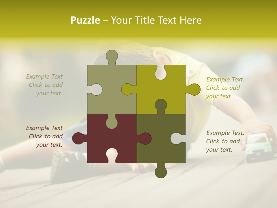 Little Joy Outdoor PowerPoint Template