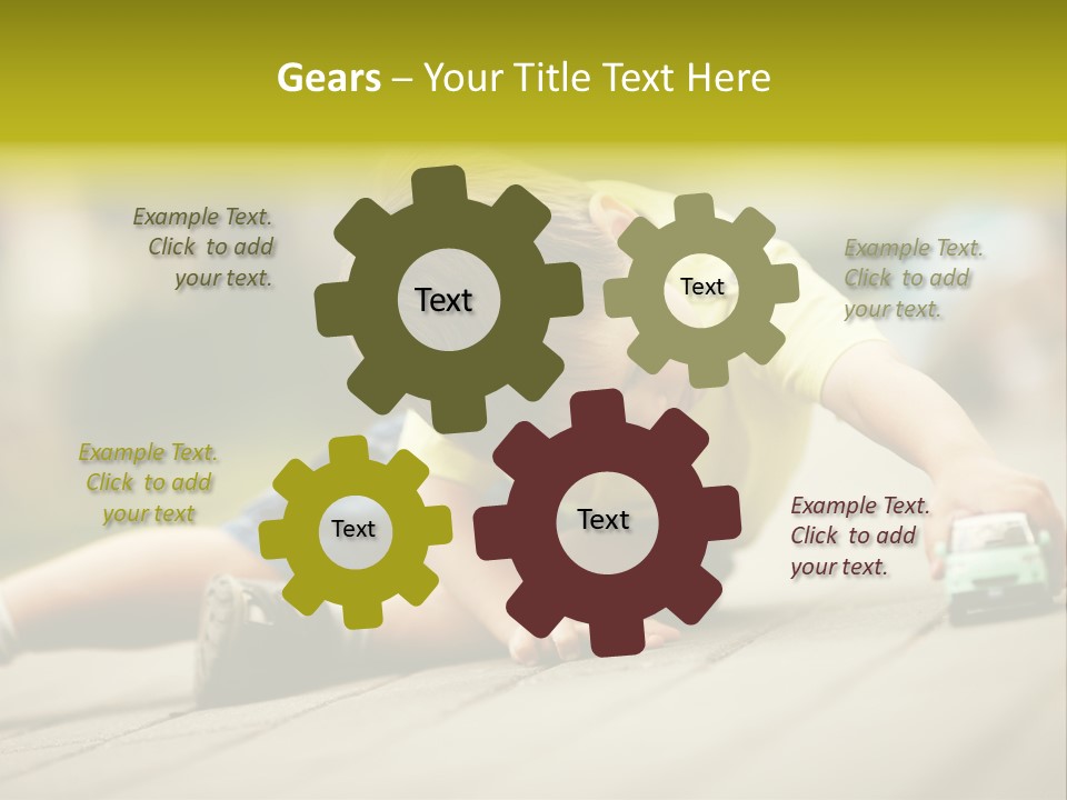 Little Joy Outdoor PowerPoint Template