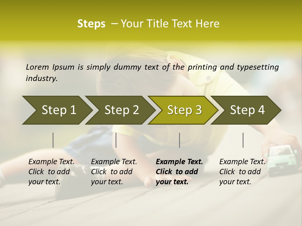 Little Joy Outdoor PowerPoint Template