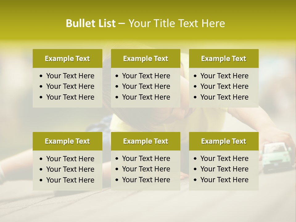 Little Joy Outdoor PowerPoint Template