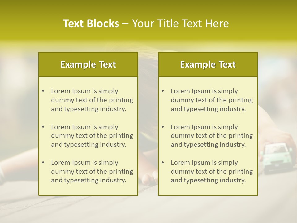 Little Joy Outdoor PowerPoint Template