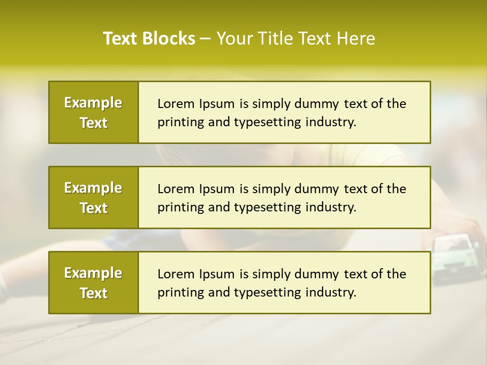 Little Joy Outdoor PowerPoint Template