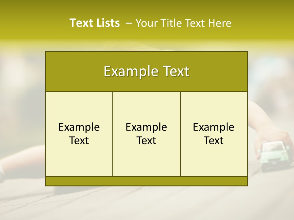 Little Joy Outdoor PowerPoint Template