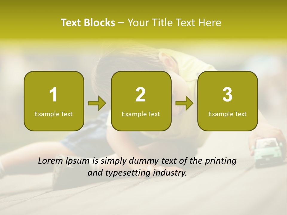 Little Joy Outdoor PowerPoint Template