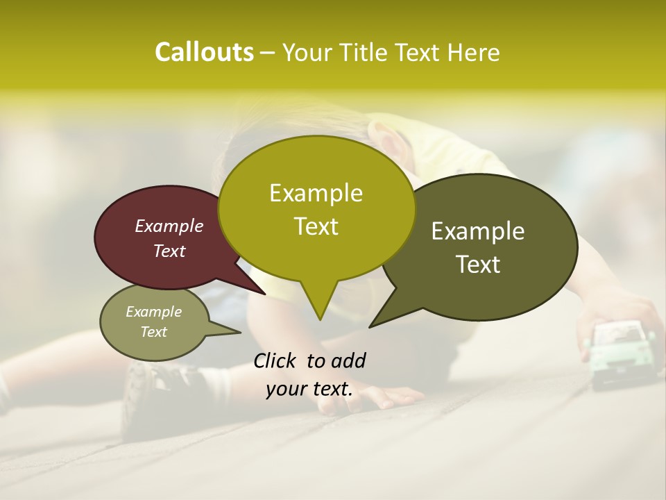 Little Joy Outdoor PowerPoint Template