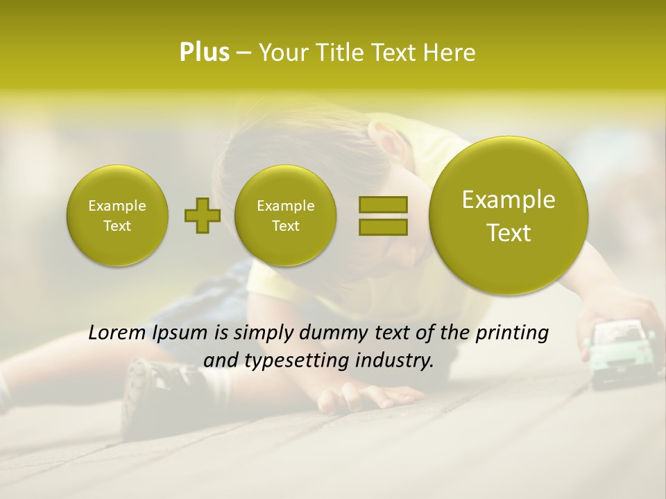 Little Joy Outdoor PowerPoint Template