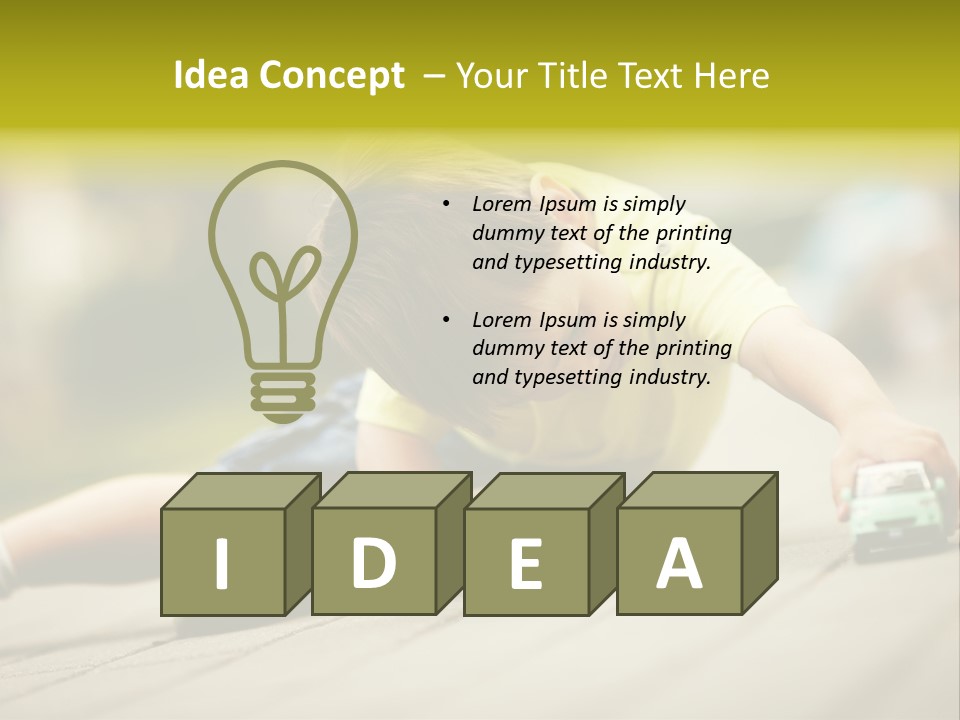 Little Joy Outdoor PowerPoint Template