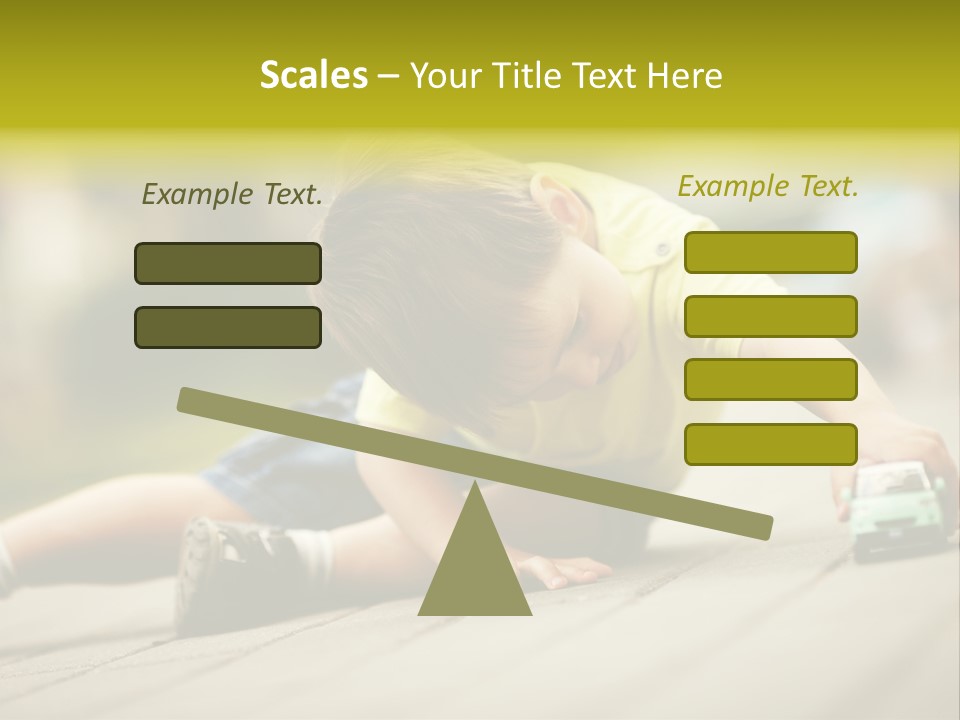 Little Joy Outdoor PowerPoint Template