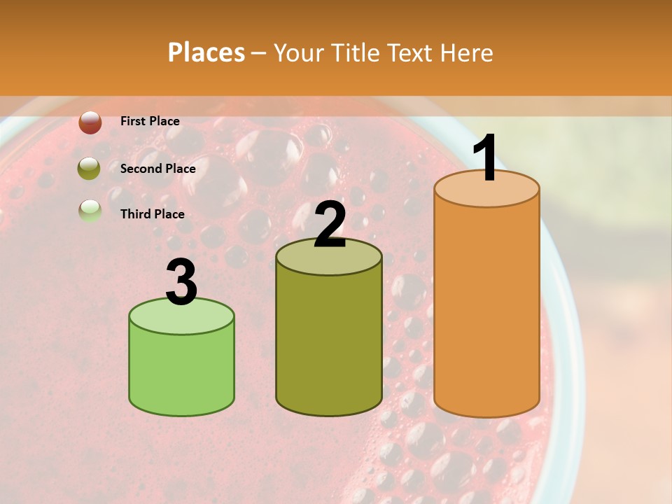 Health Calorie Kale PowerPoint Template