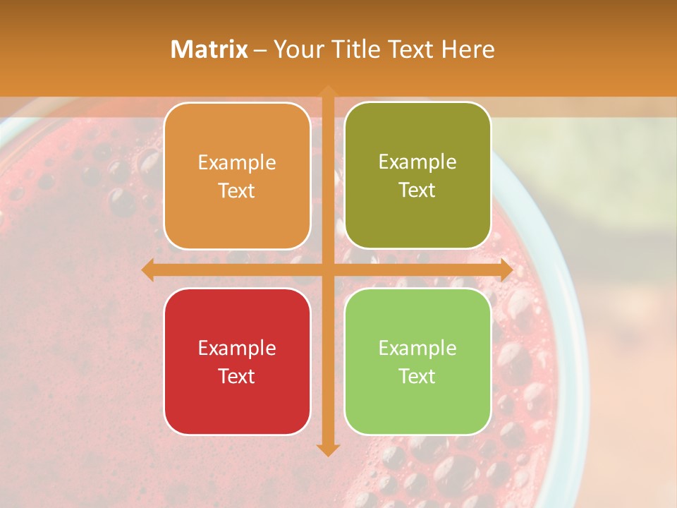 Health Calorie Kale PowerPoint Template