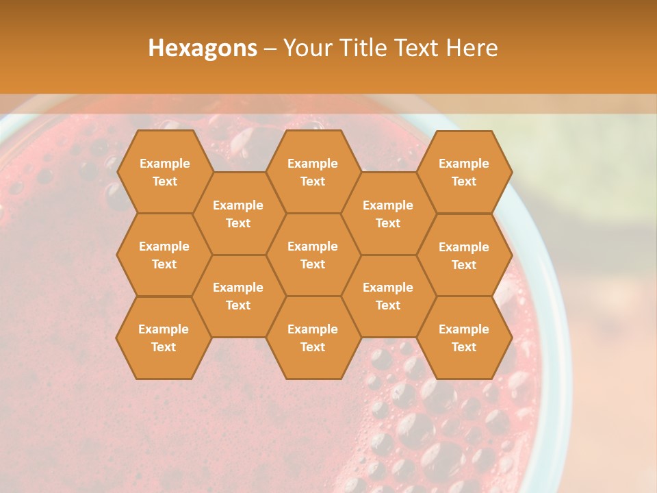 Health Calorie Kale PowerPoint Template