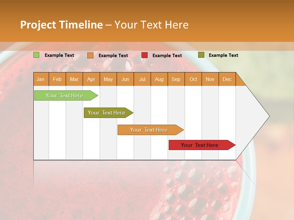 Health Calorie Kale PowerPoint Template