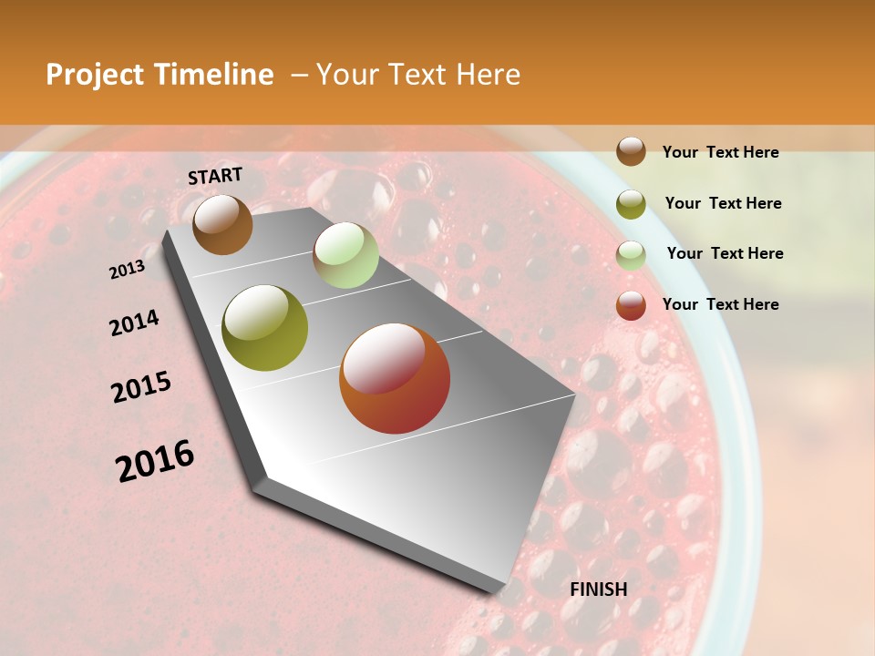 Health Calorie Kale PowerPoint Template