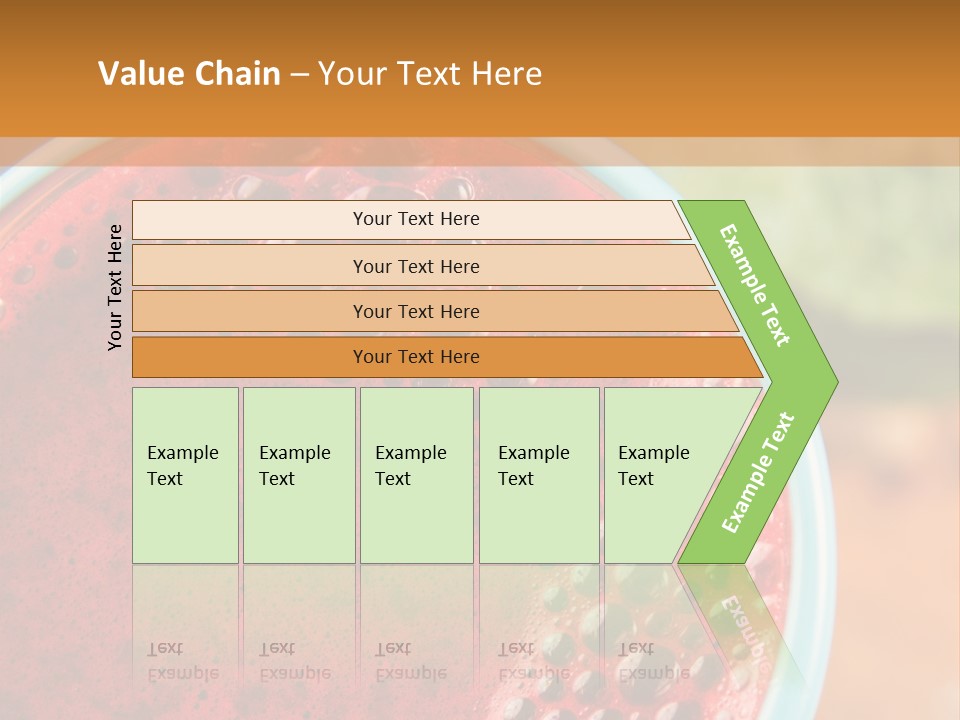 Health Calorie Kale PowerPoint Template