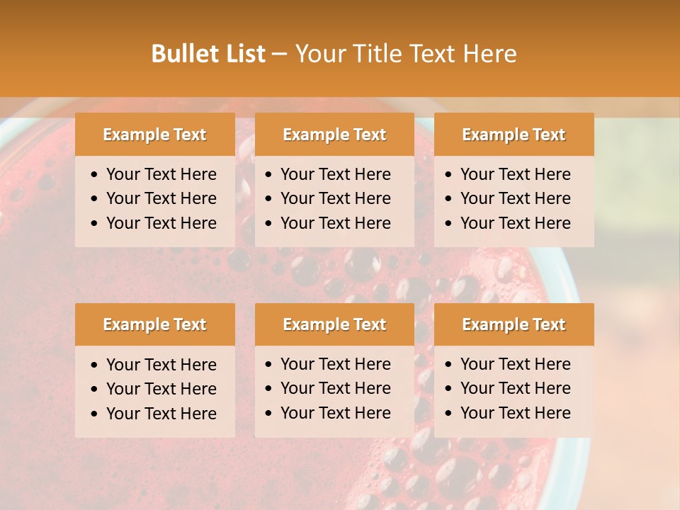 Health Calorie Kale PowerPoint Template