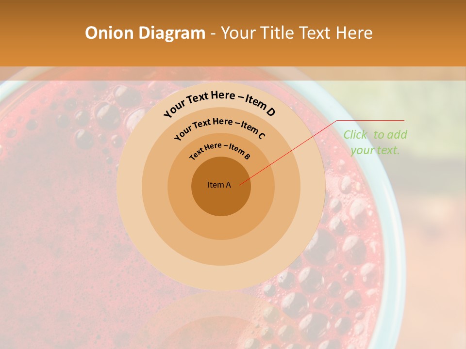 Health Calorie Kale PowerPoint Template