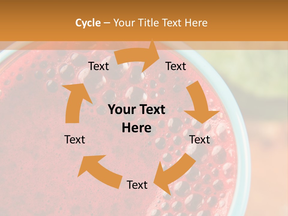 Health Calorie Kale PowerPoint Template